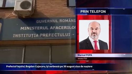 VIDEO Maricel Popa, șeful PSD Iași, spune la o televiziune locală cum ”i-a făcut cadou” lui Bogdan Cojocaru funcțiile de prefect și ministru al Comunicațiilor, la 34 de ani/ Cojocaru a fost și deputat, și consilierul lui Sorin Grindeanu la ANCOM