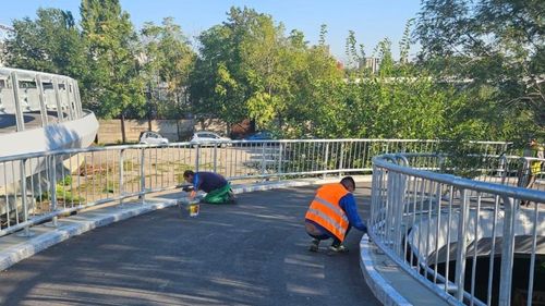 Nicuşor Dan: Lucrările pentru reabilitarea Podului Grant se apropie de final, acestea au fost executate în proporţie de aproximativ 98%