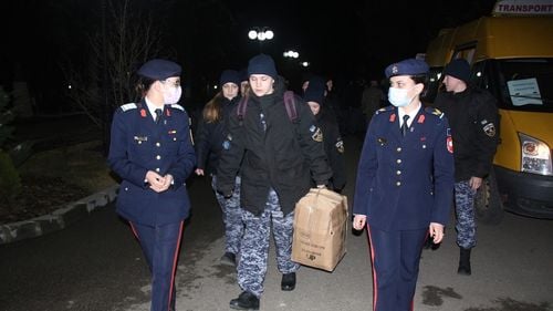 27 de elevi de la un liceu militar din Ucraina, refugiați la Colegiul Național Militar din Breaza / Își vor continua cursurile online