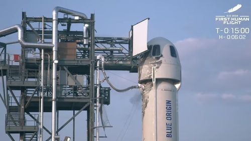O rachetă a companiei Blue Origin, cu şase turişti la bord, va fi lansată duminică / Zborul durează zece minunte până la altitudinea de 100 de kilometri, însă prețul unui bilet nu este cunoscut