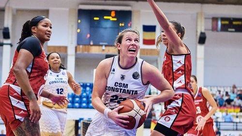 Campioana CSM Constanţa, eliminată în preliminarii la prima apariţie în Euroliga de baschet feminin