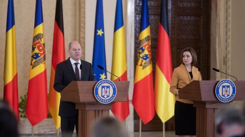 Olaf Scholz: Republica Moldova nu este singură şi are susţinerea Europei. În data de 1 iunie, familia europeană se va aduna în Moldova, gazdă a Summitului Comunităţii Politice Europene