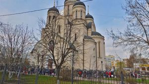 Biserica din Moscova în care e ținută slujba de înmormântare a lui Alexei Navalnîi este o mare susținătoare a războiului din Ucraina