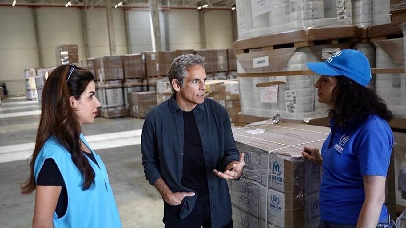 Actorul Ben Stiller, ambasador al agenției ONU pentru refugiați, a ajuns în Ucraina