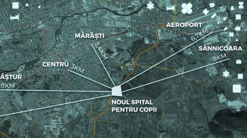 Consiliul Județean Cluj a lansat un concurs internațional de soluții pentru un nou spital de copii, cu premii de peste 38 de milioane de lei. Spitalul va avea 510 paturi și va deservi județele din Transilvania