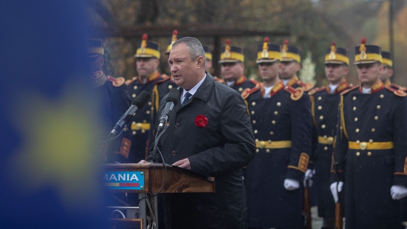 Premierul Ciucă: Prin nivelul competenţelor profesionale, dăruire şi nu în ultimul rând prin patriotism, militarii Forţelor Terestre şi angajaţii civili deopotrivă contribuie substanţial la capacitatea defensivă a României şi ne reprezintă cu cinste în misiunile comune cu partenerii strategici internaţionali