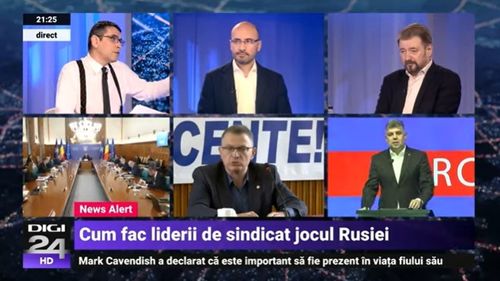 VIDEO Derapaj Digi 24: Postul care a primit bani de la PNL a titrat despre greva profesorilor ”Cum fac liderii de sindicat jocul Rusiei”