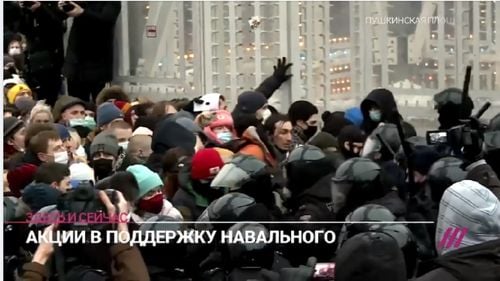 Germania solicită Rusiei eliberarea imediată a manifestanţilor paşnici arestaţi la protestele din weekend