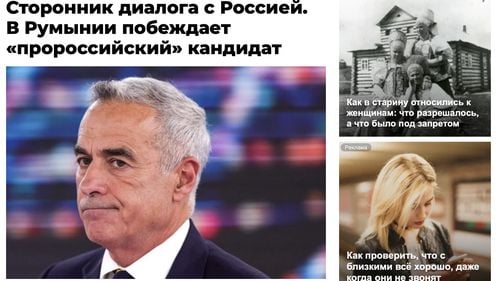 Influent ziar din Rusia: Călin Georgescu este un critic feroce al UE și al NATO care îl consideră pe Vladimir Putin „un om care își iubește țara”