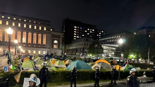 Poliţia din New York intră în Universitatea Columbia pentru a dispersa protestatarii pro-palestinieni care au ocupat o clădire a campusului / Aproximativ 50 de persoane, ridicate de forţele de ordine