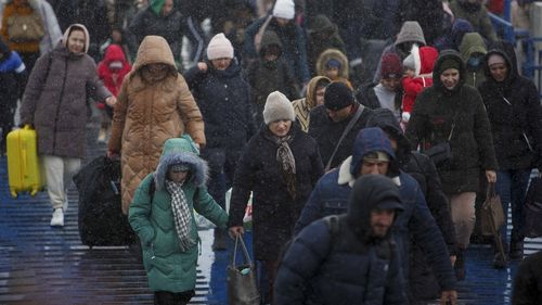 900 de ucraineni au intrat prin punctele de trecere a frontierei din Galați în ultimele 24 de ore / Niciunul nu a solicitat azil