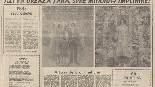 Premoniția de la ”Casa Scînteii”: Cum a fost Nicolae Ceaușescu „îngropat” într-un chenar negru, cu un an înainte de Revoluție / Document inedit din arhivele Securității, prezentat de CNSAS