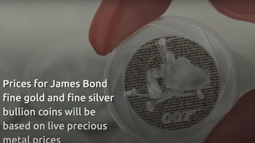 James Bond, celebrat într-o nouă serie de monede lansată de Monetăria Regală Britanică