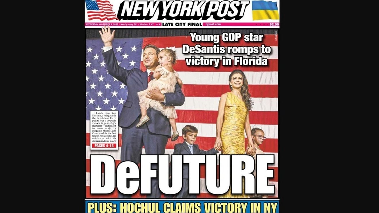 Imperiul mediatic al mogulului Rupert Murdoch îl susține pe guvernatorul Floridei, Ron DeSantis, drept ”viitorul Partidului Republican”, în detrimentul lui Donald Trump