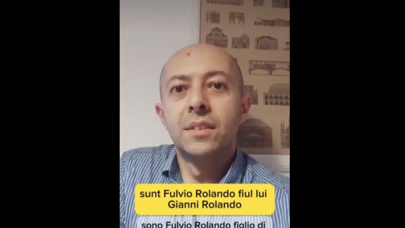 VIDEO Fiul unui candidat la Primăria orașului Sanremo îi face reclamă tatălui său în limba română: ”Locuiesc în România de 10 ani” / Caută voturile românilor din oraș