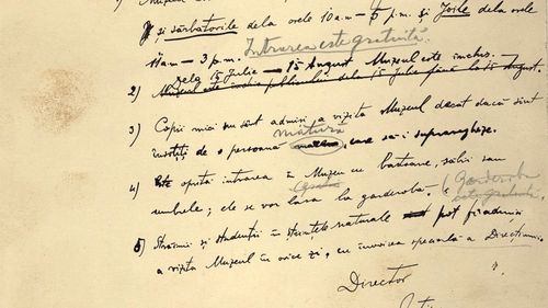 FOTO Regulile Muzeului „Grigore Antipa” la deschiderea din 1908: elevii și studenții de la științe ale naturii aveau acces zilnic, cu „învoirea direcțiunii”