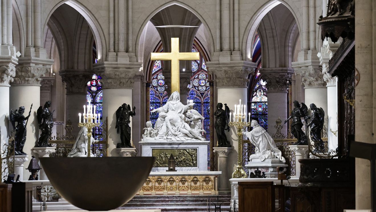 Noua „strălucire” a Notre-Dame, dezvăluită în timpul ultimei vizite a lui Macron înainte de marea redeschidere