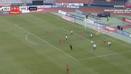 Oţelul Galaţi a învins-o pe Universitatea Cluj cu scorul de 1-0, în deplasare, într-un meci de Superligă