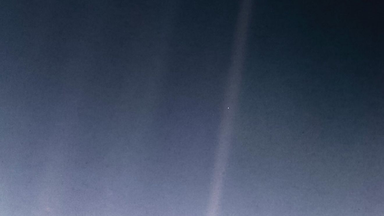 VIDEO O nouă versiune a celebrei fotografii „Pale Blue Dot” a fost prezentată de NASA la 30 de ani de la realizarea acesteia