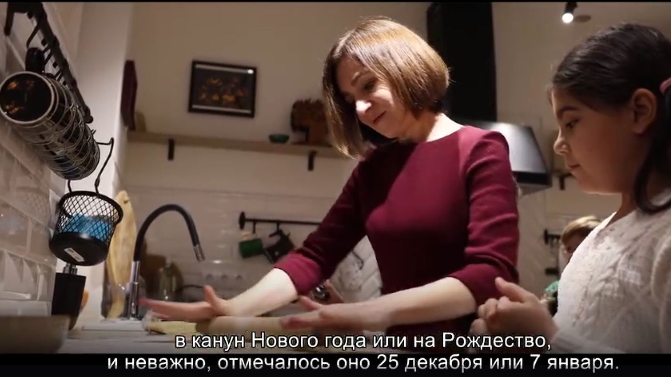 Crăciunul pe rit vechi. Maia Sandu: ”Să găsim timp să revenim în satele și orașele natale”