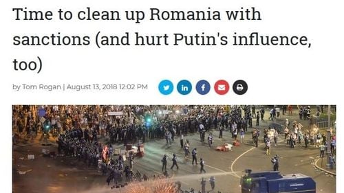 The Washington Examiner, poziție dură: E vremea curățeniei în România prin impunerea de sancțiuni țintite împotriva politicienilor corupți