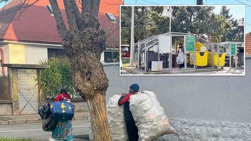 Goana după PET-uri în Oradea: Au ajuns la mare căutare printre oamenii străzii /  Le aduc profituri și de sute de lei pe zi / ”Ei știu regulile foarte bine. Caută doar ambalajele cu  ”bulină””