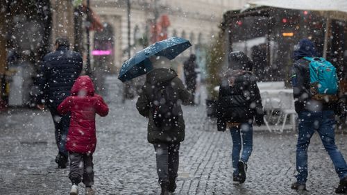 Meteorologii se așteaptă la o iarnă blândă în Europa, deși în unele țări a nins abundent săptămâna trecută