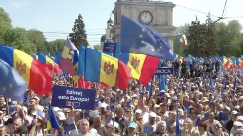 VIDEO Zeci de mii de oameni la mitingul „Moldova Europeană” / Roberta Metsola prezentă la Chișinău: Ați ales Europa iar acum aveți dreptul dar și responsabilitatea să mergeți până la capăt / Maia Sandu: Până în 2030 vom adera la UE