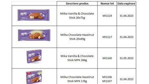 Patru tipuri de înghețată Milka, retrase din magazinele din România/ Producătorul transmite că s-au depășit limitele pentru oxidul de etilenă folosit
