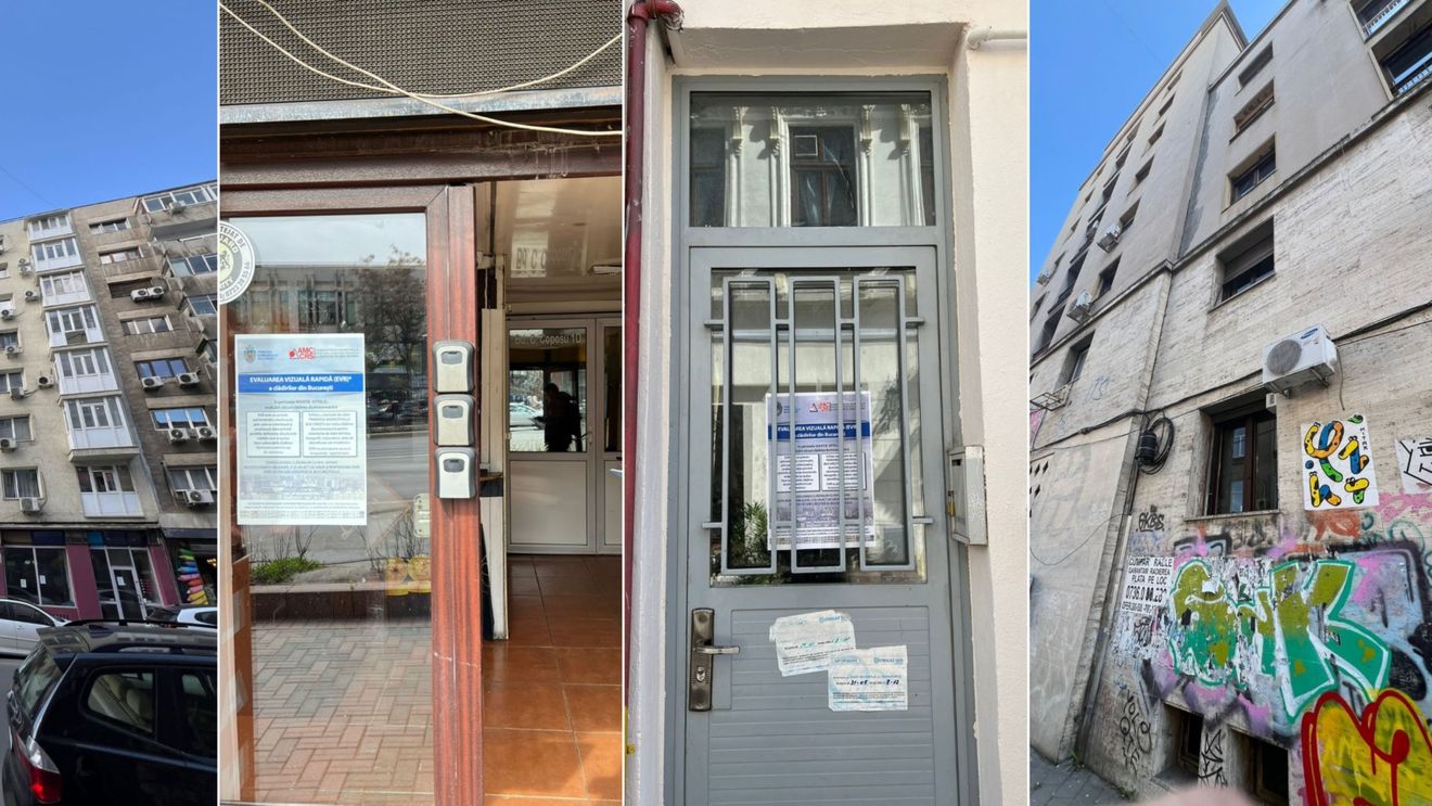 Prima evaluare vizuală rapidă a rezistenței clădirilor construite înainte de 1978 din București. Program pilot: opt noi imobile cu potențial risc seismic, descoperite în zona Romană-Universitate-Unirii