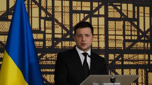 Preşedintele ucrainean Volodimir Zelenski salută negocierile „constructive” de la Paris între Kiev și Moscova, sub mediere franco-germană