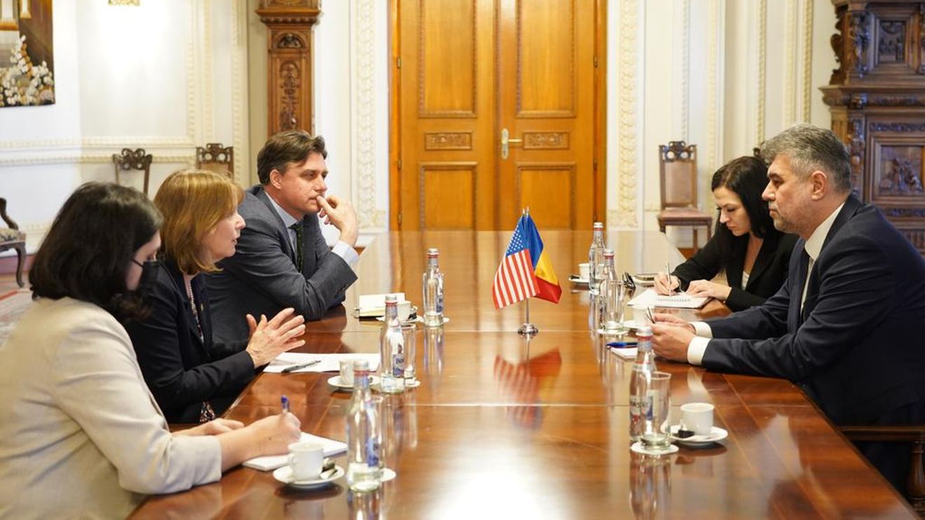 Liderul PSD, Marcel Ciolacu, a discutat cu ambasadoarea SUA la Bucureşti despre parteneriatul strategic şi despre viitoarea politică energetică în regiunea Mării Negre
