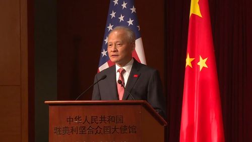 Răsturnare de situație în scandalul propagandei oficiale chineze: Ambasadorul Chinei în SUA respinge teoria Partidului Comunist, potrivit căreia americanii au adus coronavirusul în Wuhan