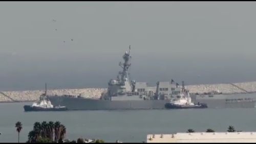 VIDEO O navă de război turcească a acostat în Israel pentru prima vizită din ultimii zece ani, în contextul în care relațiile dintre cele două țări se îmbunătățesc
