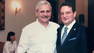 Dragnea, în ținută casual alături de Kovesi și Maior. Fotografia, postată de Ponta după un nou atac al liderului PSD la fostul șef SRI