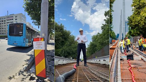 EXCLUSIV Lucrările de reabilitare a liniei 5 de tramvai din București au fost sistate. Constructorul Mari-Vila dă termen de 2 săptămâni Primăriei Generale să-și plătească facturile. Primăria: Avem bugetul necesar, e nevoie de rectificare bugetară
