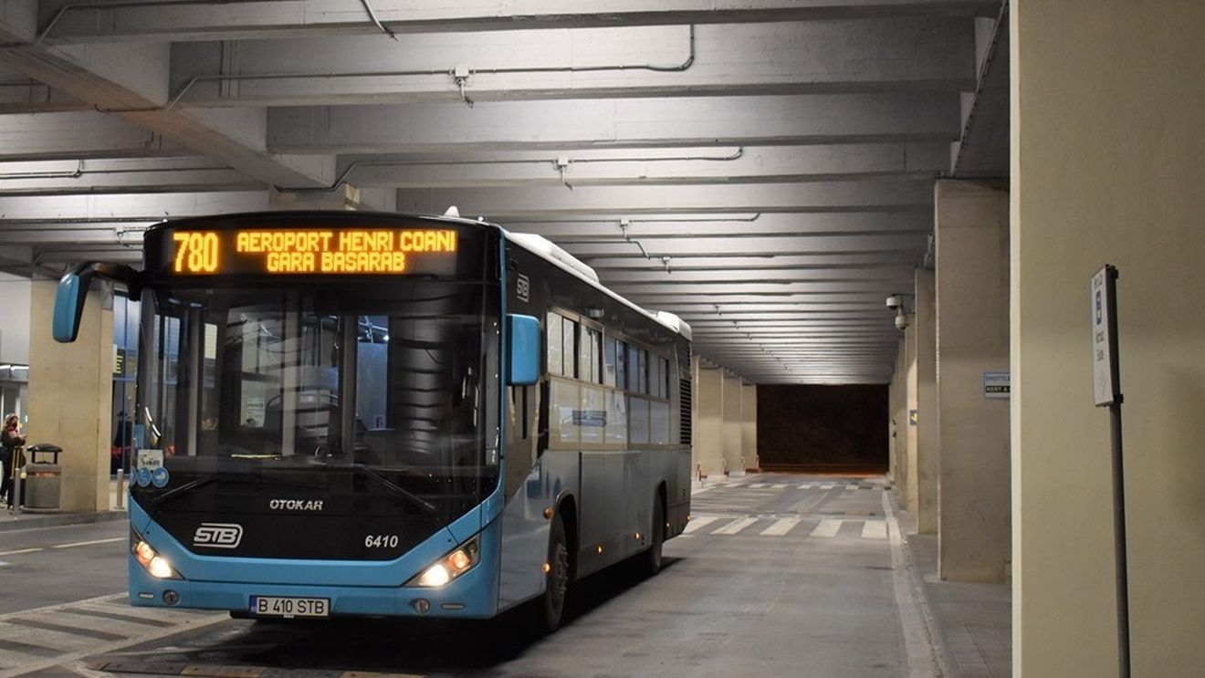 Trenul de la Aeroportul Otopeni spre București, înlocuit de autobuzul 780 în zilele de 10 și 11 octombrie, între orele 09:00-14:22