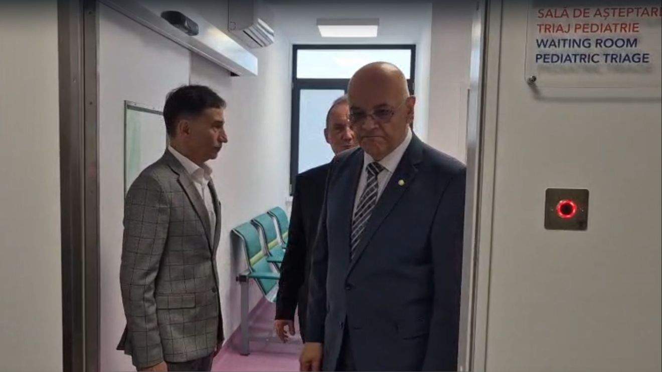 Secția UPU a Spitalului Județean de Urgență Alba Iulia și-a dublat spațiul de lucru printr-o investiție din fonduri europene, naționale și locale / A fost inaugurată în prezența lui Raed Arafat