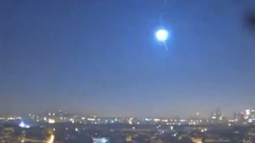 VIDEO O stea căzătoare impresionantă a luminat cerul Franței