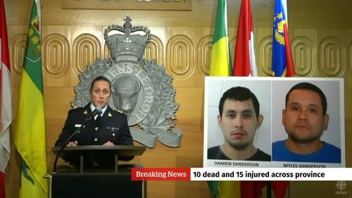Poliţia canadiană a transmis o alertă, după ce unul dintre suspecții atacului cu cuțit soldat cu zece morți ar fi fost văzut într-o comunitate indigenă