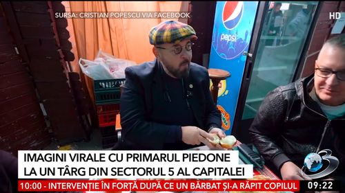 Antena 3 CNN, amendată cu 10.000 de lei de CNA pentru promovarea în afara campaniei electorale a lui Piedone, candidat al partidului lui Dan Voiculescu, patronul postului TV