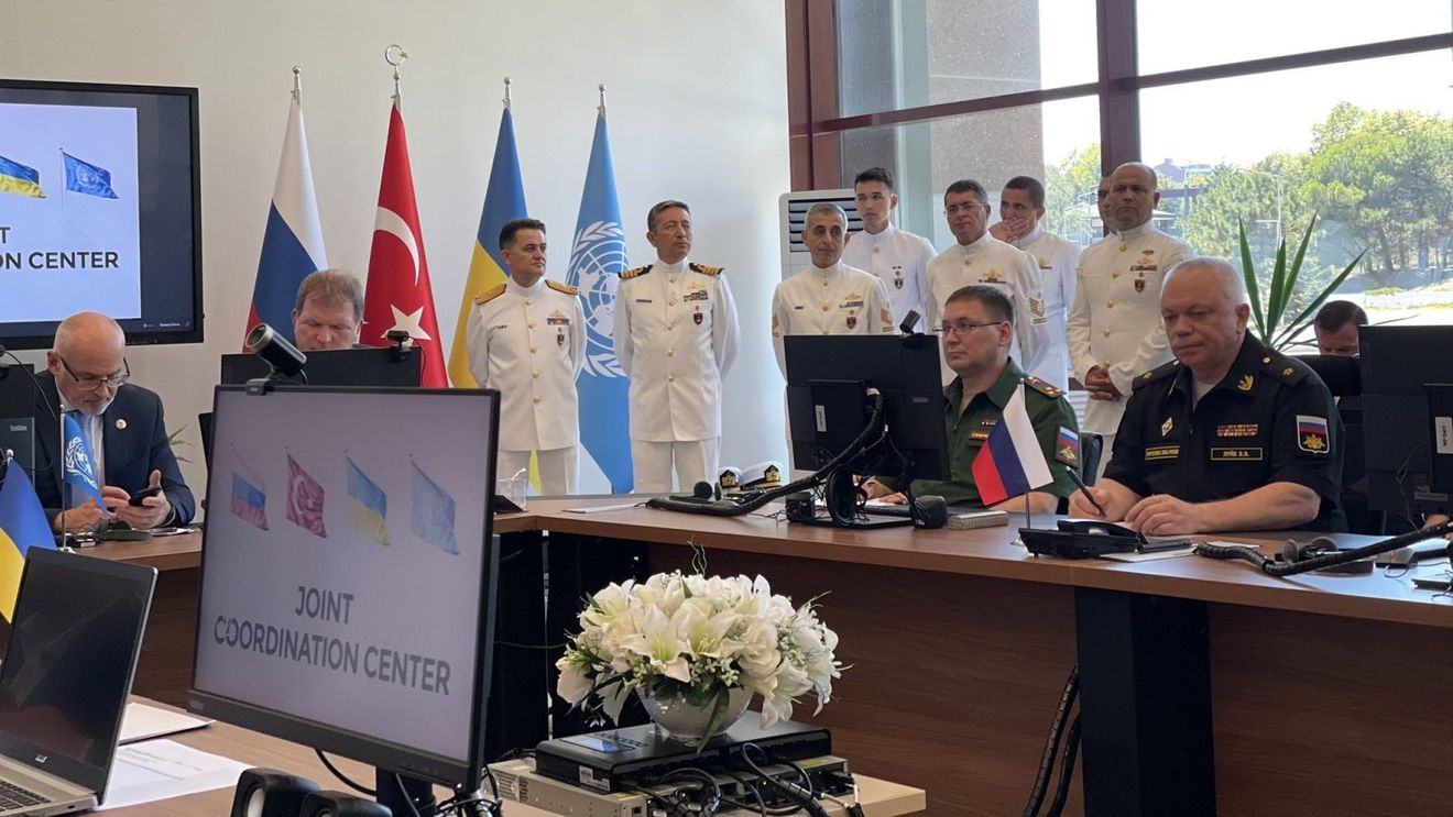 Centrul de coordonare comun pentru exportul cerealelor ucrainene a fost inaugurat la Istanbul