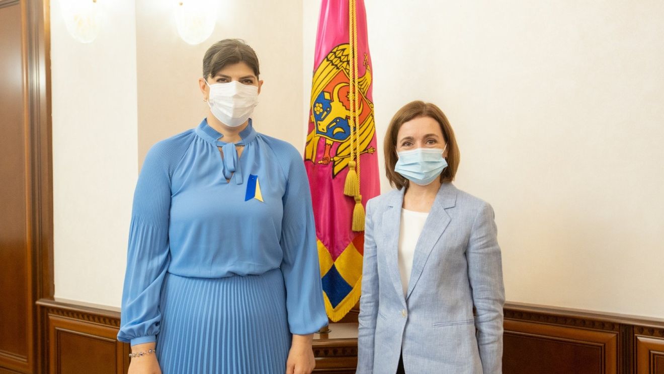 Maia Sandu îi cere Laurei Kovesi să ajute Republica Moldova pentru tragerea la răspundere și confiscarea averilor oligarhilor fugari de la Chișinău