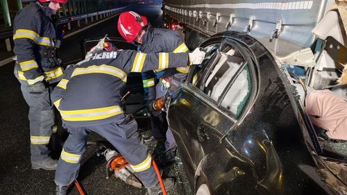 Accident cu 3 morți pe Autostrada A1 Deva-Nădlac / Circulația rutieră este restricționată pe prima bandă