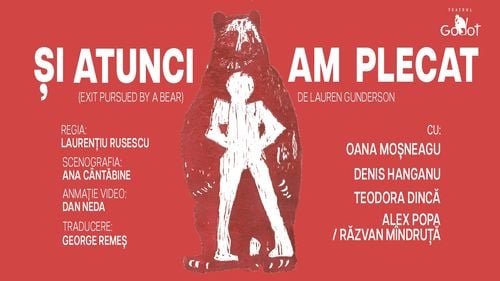 Exit (și atunci am plecat), o comedie neagră manifest despre violența de gen și lumina de la capătul tunelului. Premiera are loc pe 31 mai, la Teatrul Godot (Parteneriat)