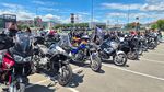 FOTO VIDEO: Paradă moto pe străzile din Alba Iulia, organizată de clubul Tracos LE MC Transilvania