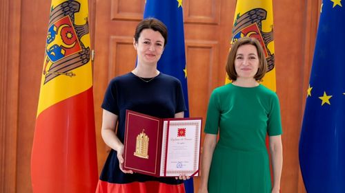 Ecaterina Casinge, șefa de cabinet a Maiei Sandu, a fost numită purtător de cuvânt al președintelui Consiliului European, Charles Michel