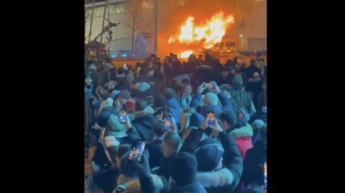 VIDEO Incendiu la stadionul echipei Manchester City înaintea meciului cu FC Bruges, din Liga Campionilor