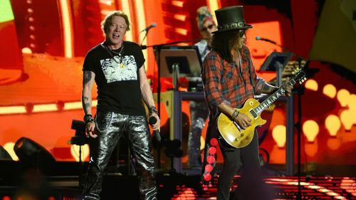Guns N' Roses au urcat sâmbătă seară, 24 iunie, pe scena Pyramid a celebrului festival Glastonbury (Parteneriat)