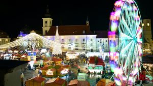 Grătar în Piața Mare din Sibiu pe perioada Târgului de Crăciun. Poți veni cu mâncarea de acasă / „Oamenii să se bucure de atmosferă, fără presiunea de a cheltui bani”